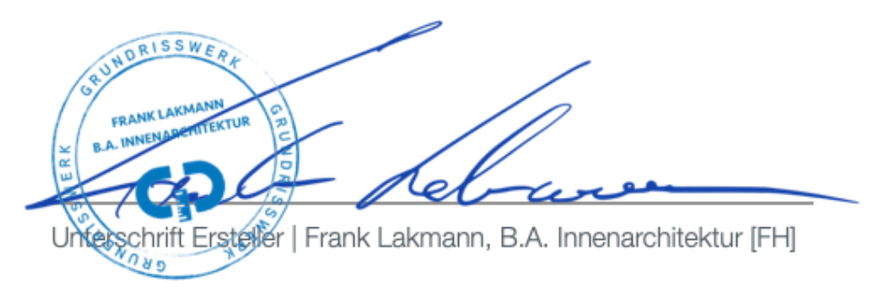 Unterschrift Frank Lakmann